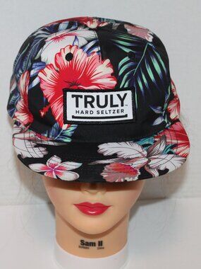Truly Hard Seltzer Floral Hat